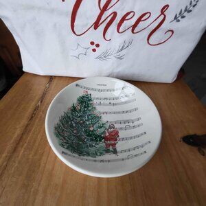 Vintage Christmas Dish Royal Stafford England